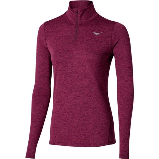 MIZUNO impulse half zip long sleeve tee maglia running donna