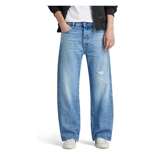 G-STAR donna bowey 3d boyfriend ankle jeans, blu (sun faded ripped blue donau d24329-d436-g670), 26w / 32l