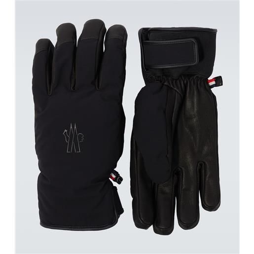 Moncler Grenoble guanti da sci imbottiti