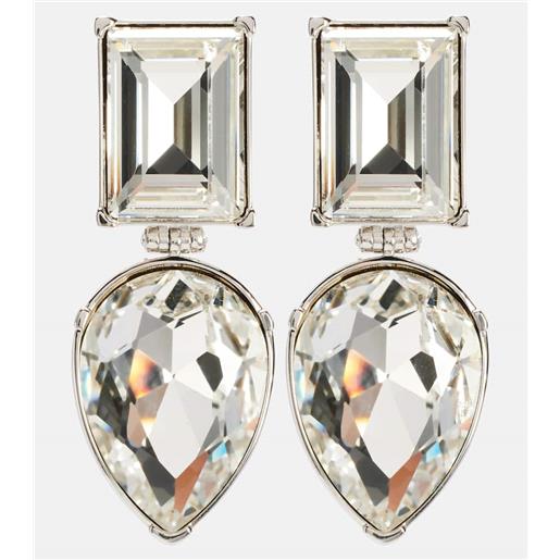 McQueen orecchini con cristalli