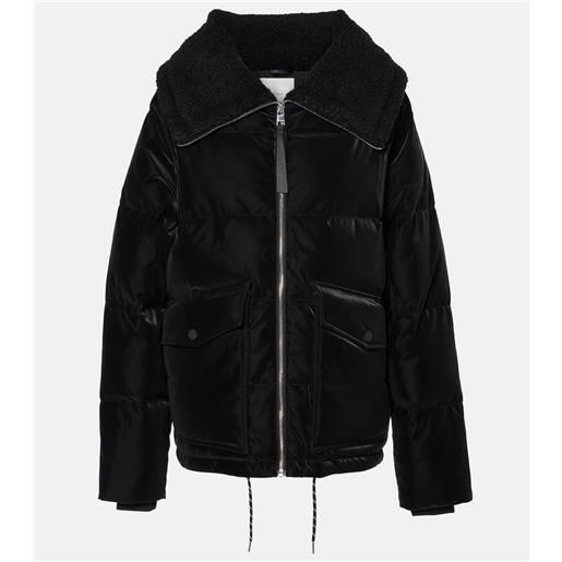 Varley piumino roseville con shearling sintetico