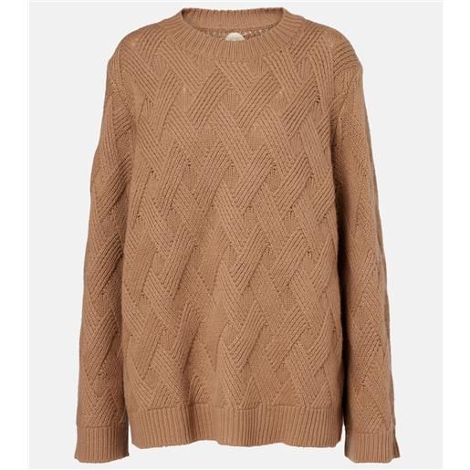 Jardin des Orangers pullover oversize in lana e cashmere