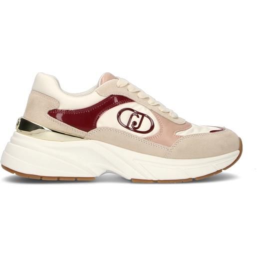 LIU JO sneaker donna bianca/beige