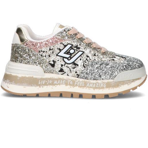 LIU JO sneaker donna argento