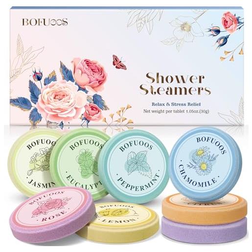 Bofuoos bombe da bagno per uomo, aromaterapia olio essenziale per spa relax stress relief, calendario dell'avvento 2025 regalo natale per lui, marito fidanzato papà (15 pezzi)