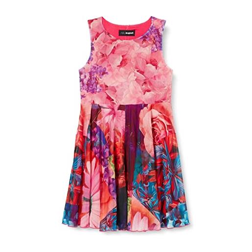 Desigual vest_olivia abito casual, nero, 3-4 anni bambina