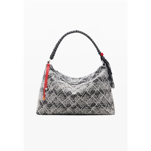 Desigual borsa media con borchie charm