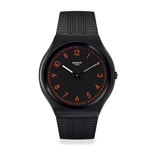 Swatch orologio skin irony ss07b106 brushed red