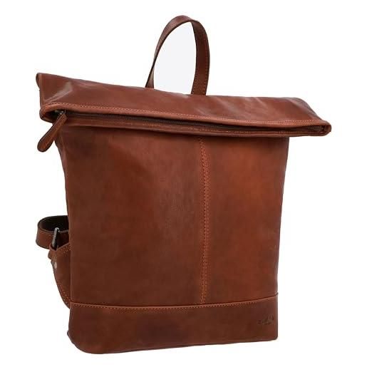 Zaino Pelle Vintage Donna Con Chiusura Antifurto Grenoble - Foto 4