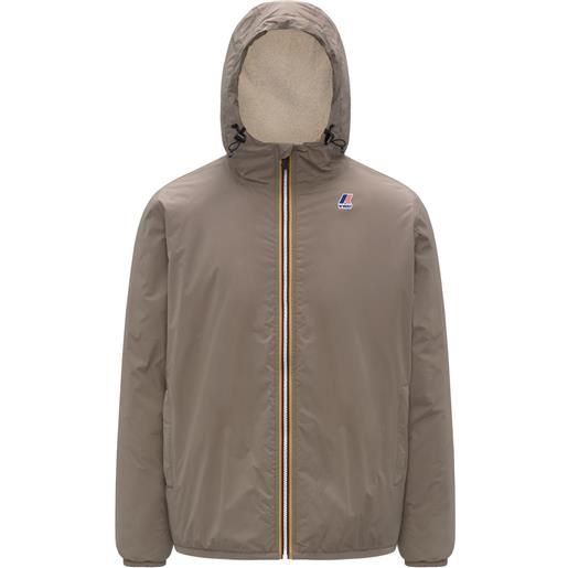 K-WAY giacca con cappuccio le vrai 4.0 claude orsetto