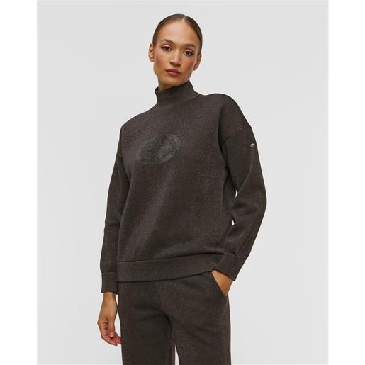 Goldbergh felpa nera da donna Goldbergh sizzle