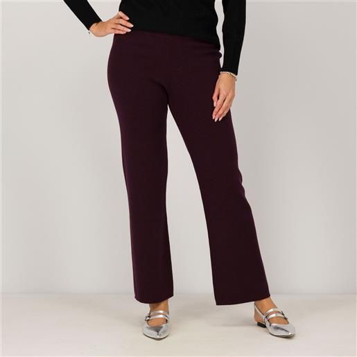 Hekla & Co pantaloni ampi con cashmere e cotone