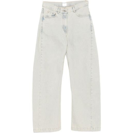 CALVIN KLEIN COLLECTION jeans a gamba ampia - blu