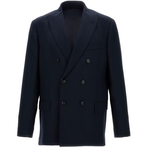 Fay giacca travel doppiopetto - blu