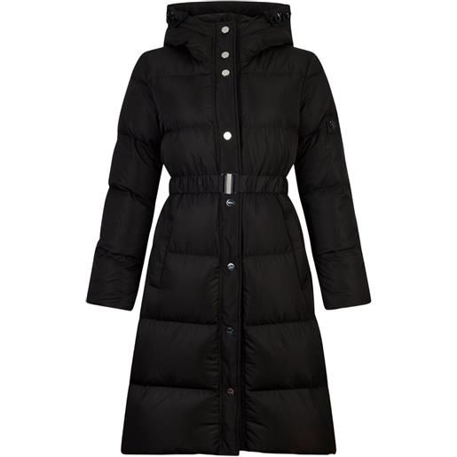 LIU JO giacca lunga trapuntata - nero