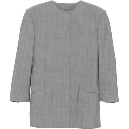 CALVIN KLEIN COLLECTION blazer parker - grigio