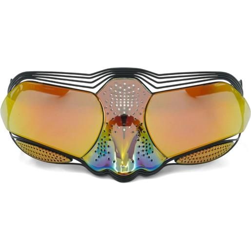 Nike occhiali da sole zeus a mascherina - nero