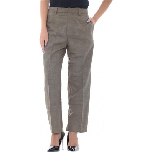 Liviana Conti pantalone donna a palazzo fango 40,44