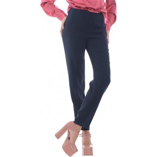 Aspesi pantalone donna acetato blu 44