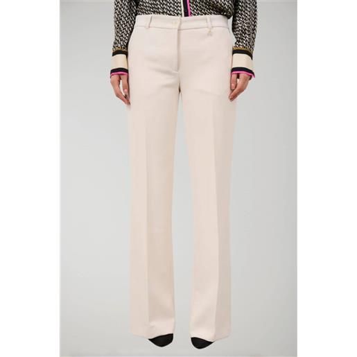 Liu Jo pantaloni donna modello flare panna 42,44