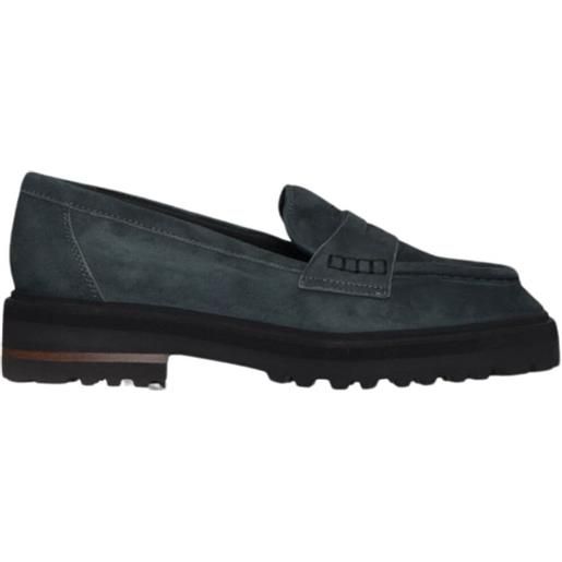 Bruglia mocassino donna in camoscio antracite 38,35