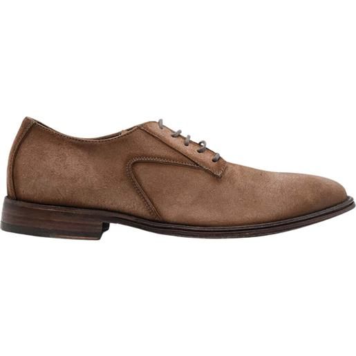 Hundred 100 hundred scarpa uomo in camoscio tortora 40