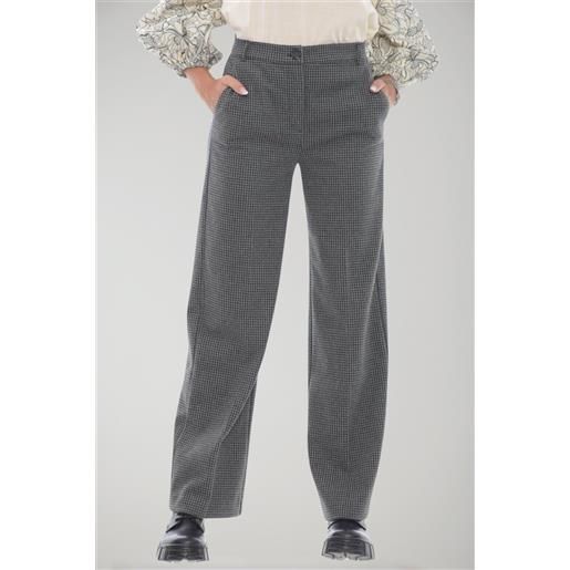 Weekend MaxMara pantaloni donna quiz grigio l