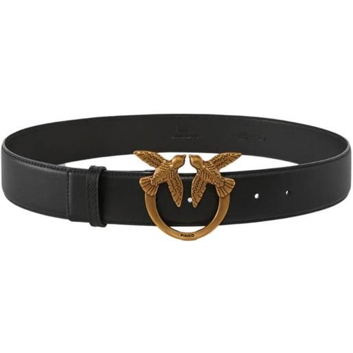 Pinko cintura donna love berry h4 nero/oro xs, s, m