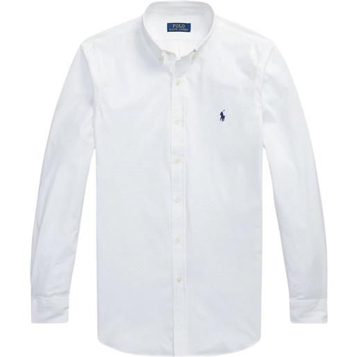 Polo Ralph Lauren camicia uomo stretch bianco s, xl