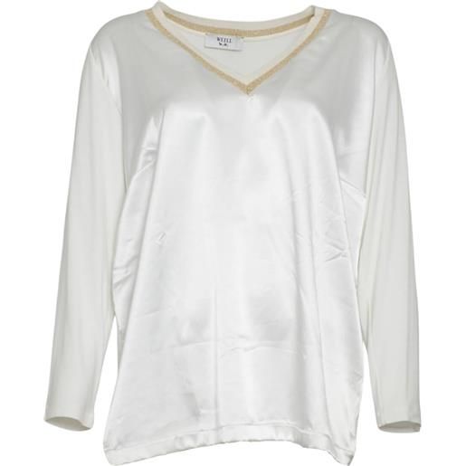 Weill maglia donna gynette bianco 48