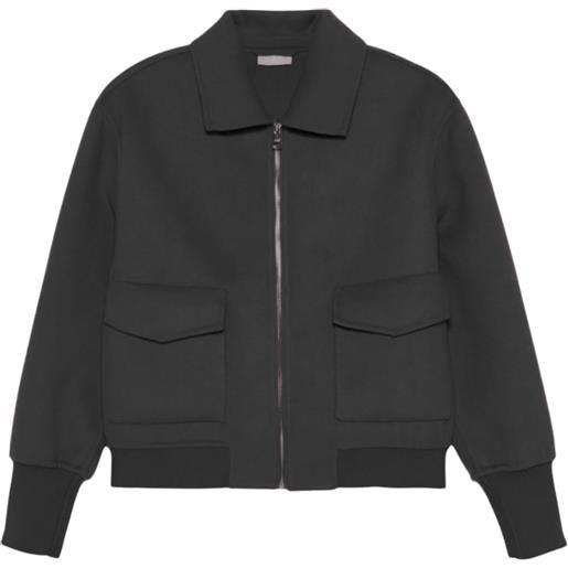 Liu Jo bomber donna in panno nero 46