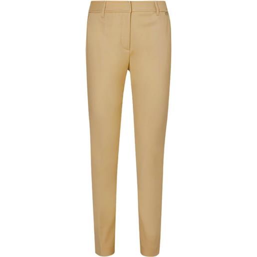 Liu Jo pantaloni donna a sigaretta cammello 40,44