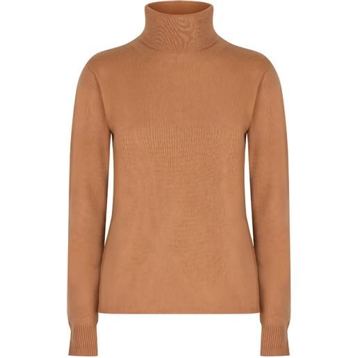 MaxMara Studio dolcevita donna sestri cammello m