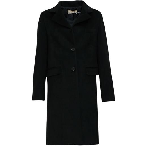 Kaos cappotto donna monopetto nero 42,46