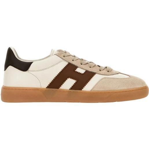 Hogan sneakers uomo cool in pelle avorio avorio 6,7/5,8,8/5,10,11