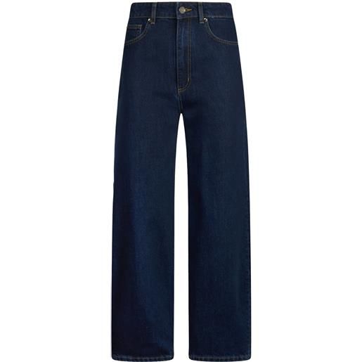 Liu Jo jeans donna cropped vita alta blu 24,25,26,27,28,31