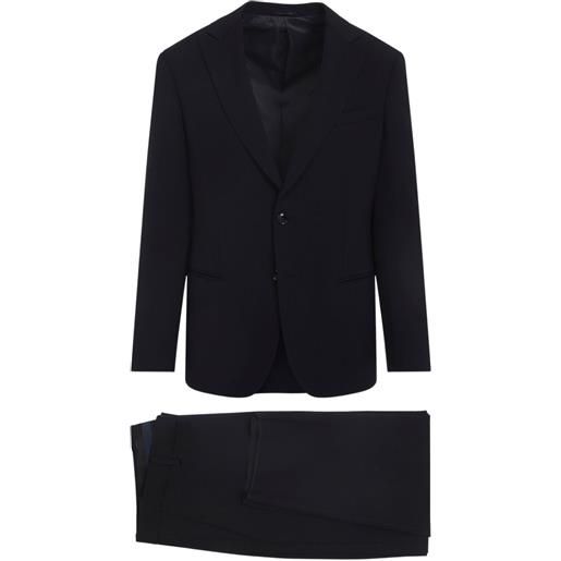 Giorgio Armani completo due pezzi in lana - blu