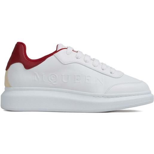 Alexander McQueen sneakers goffrate oversize - bianco
