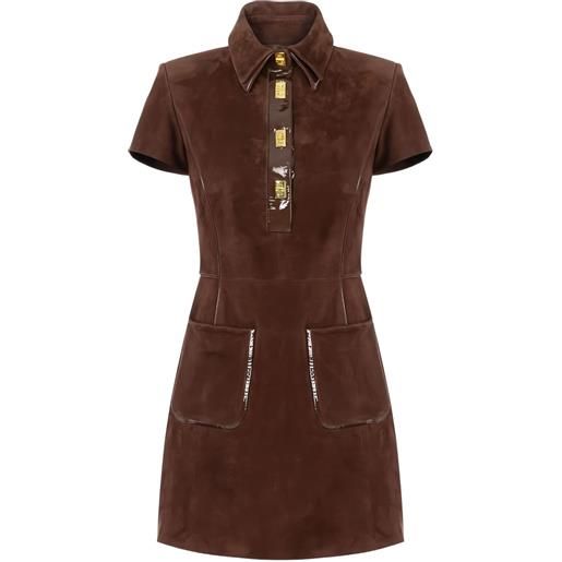 Elisabetta Franchi abito corto - marrone