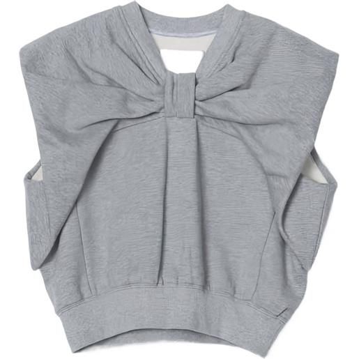 3.1 Phillip Lim top con decorazione - grigio