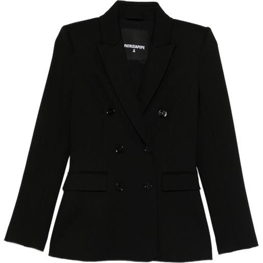 Patrizia Pepe blazer doppiopetto - nero