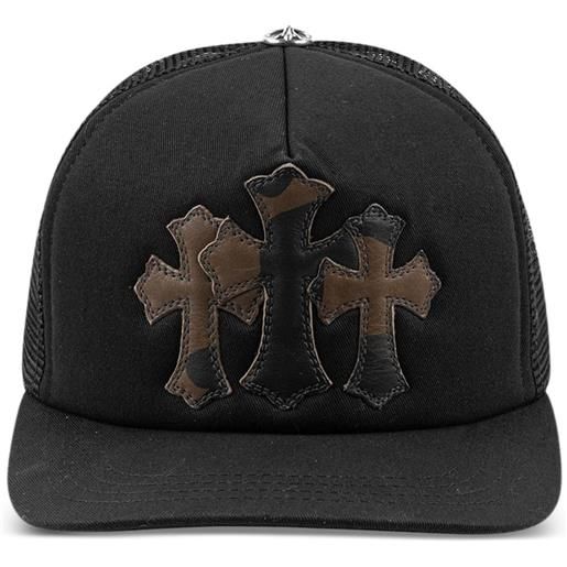 Chrome Hearts cappello cemetery con applicazione - nero