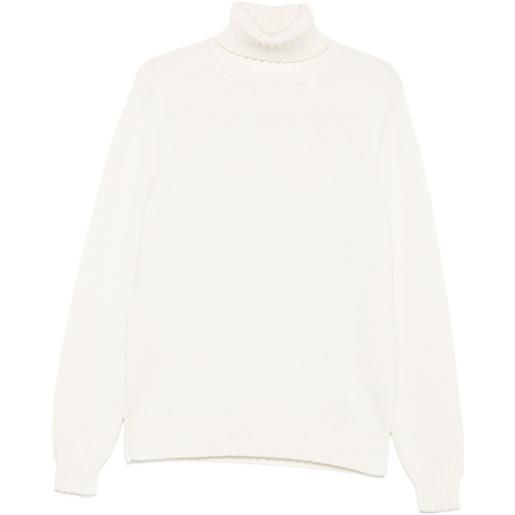 Filippo De Laurentiis maglione a collo alto - bianco