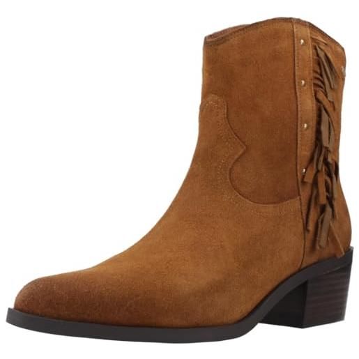 Carmela 162663, stivaletto campero donna, cammello, 39 eu
