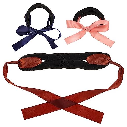 Frcolor - confezione da 3 magic french twist, nastro per creare chignon