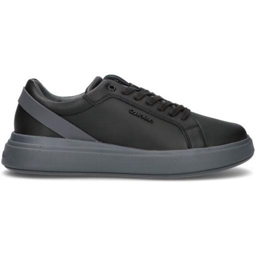 CALVIN KLEIN sneaker uomo nera in pelle
