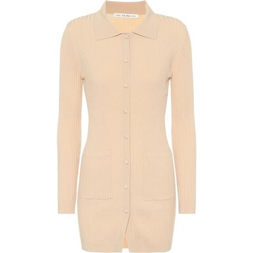 Live The Process cardigan in maglia a coste