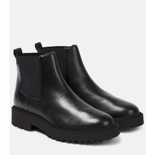 Hogan stivaletti chelsea in pelle