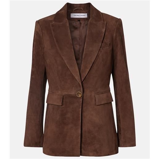 Veronica Beard blazer duane in suede