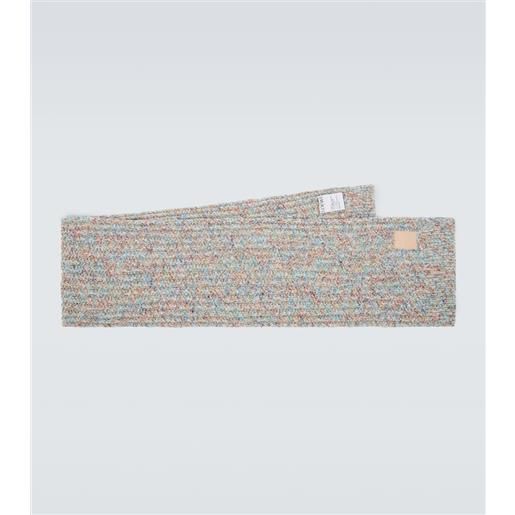 Loewe sciarpa in misto lana e cashmere